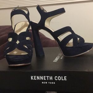 Kenneth Cole New York Nealie Platform Sandal Suede